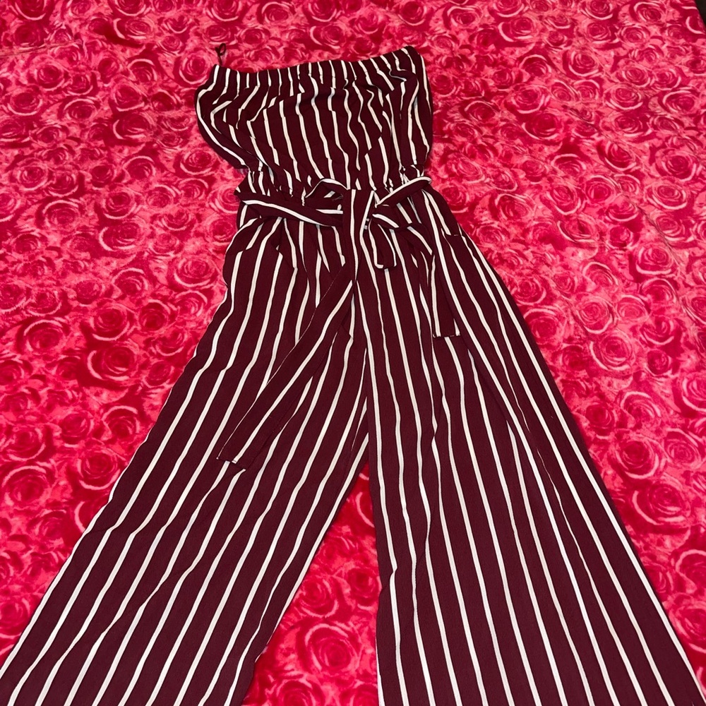 Small tube jumpsuit